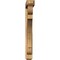 Ekena Millwork Olympic Craftsman Smooth Bracket w/ Offset Brace, Western Red Cedar, 5 1/2"W x 40"D x 44"H BKT0604X40X44OLY04SWR - alternate 4